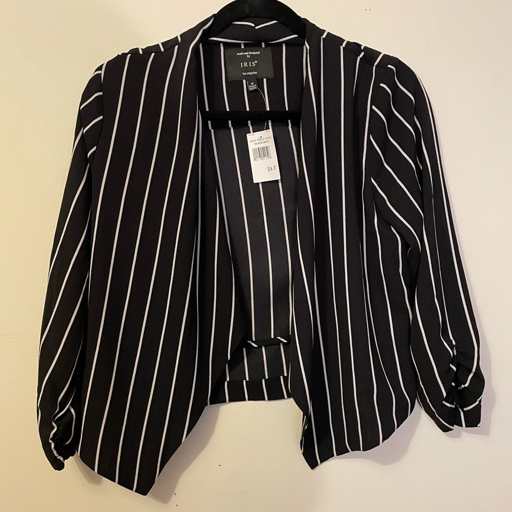 Stripped blazer